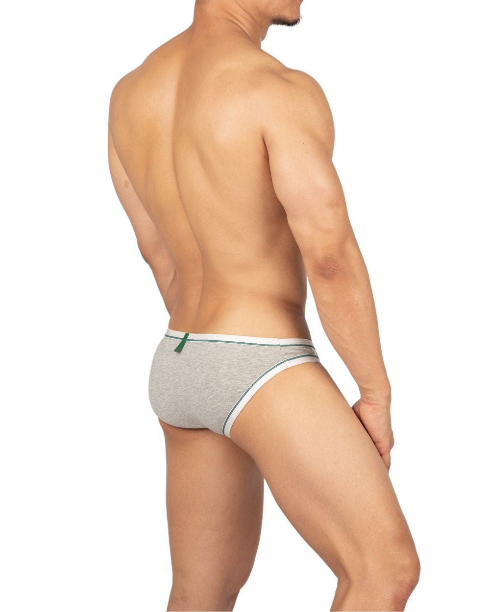 ATHLETE Men's Low Waist Brief - Stadium Grey - | Private Structure - | MAD Lifestyle