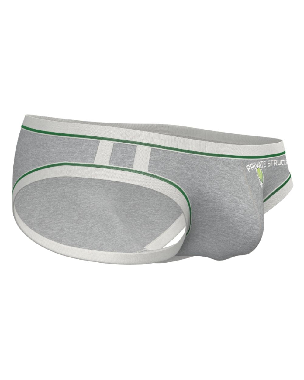 ATHLETE Men's Low Waist Brief - Stadium Grey - | Private Structure - | MAD Lifestyle