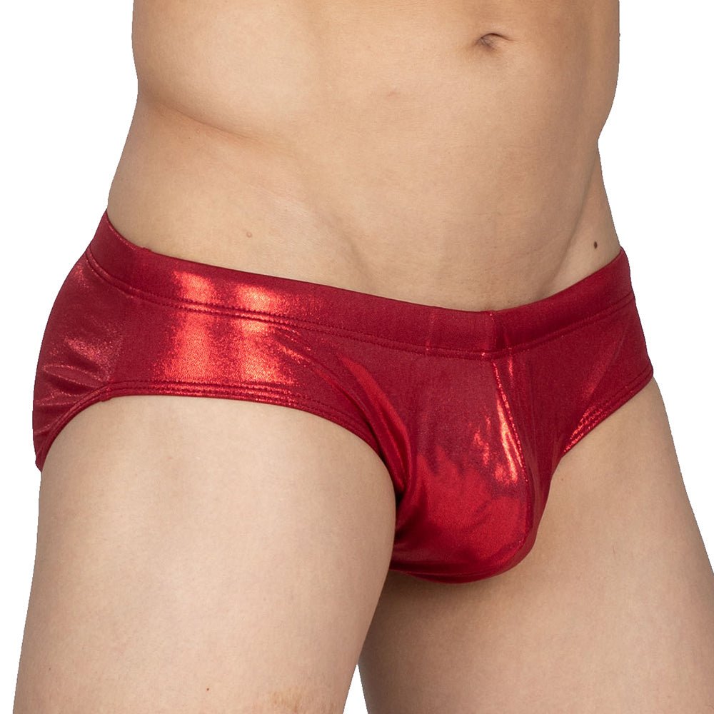 beFIT Swim Mini Brief - Red - BWST4402 - | Private Structure - | MAD Lifestyle