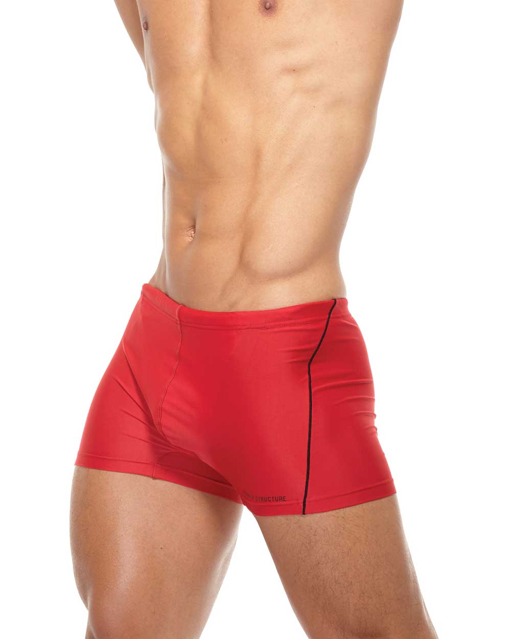 beFIT Swim Trunk - RED - 3400 - | Private Structure - | MAD Lifestyle
