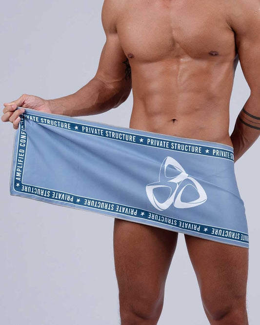 Classic Gym Towel - Grey - | Private Structure - | MAD Lifestyle