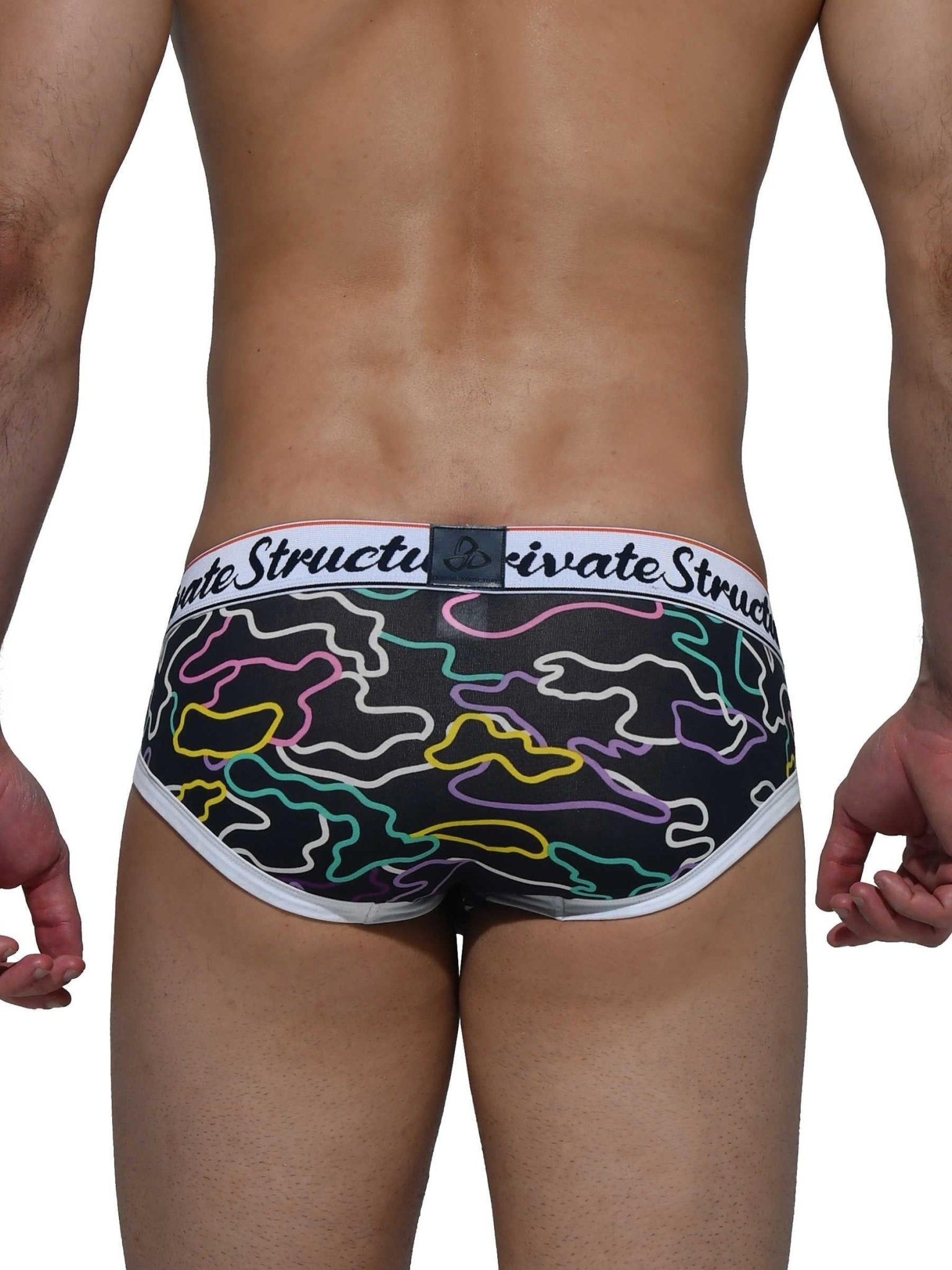 Classic Motif Mini Brief - Cyber - | Private Structure - | MAD Lifestyle