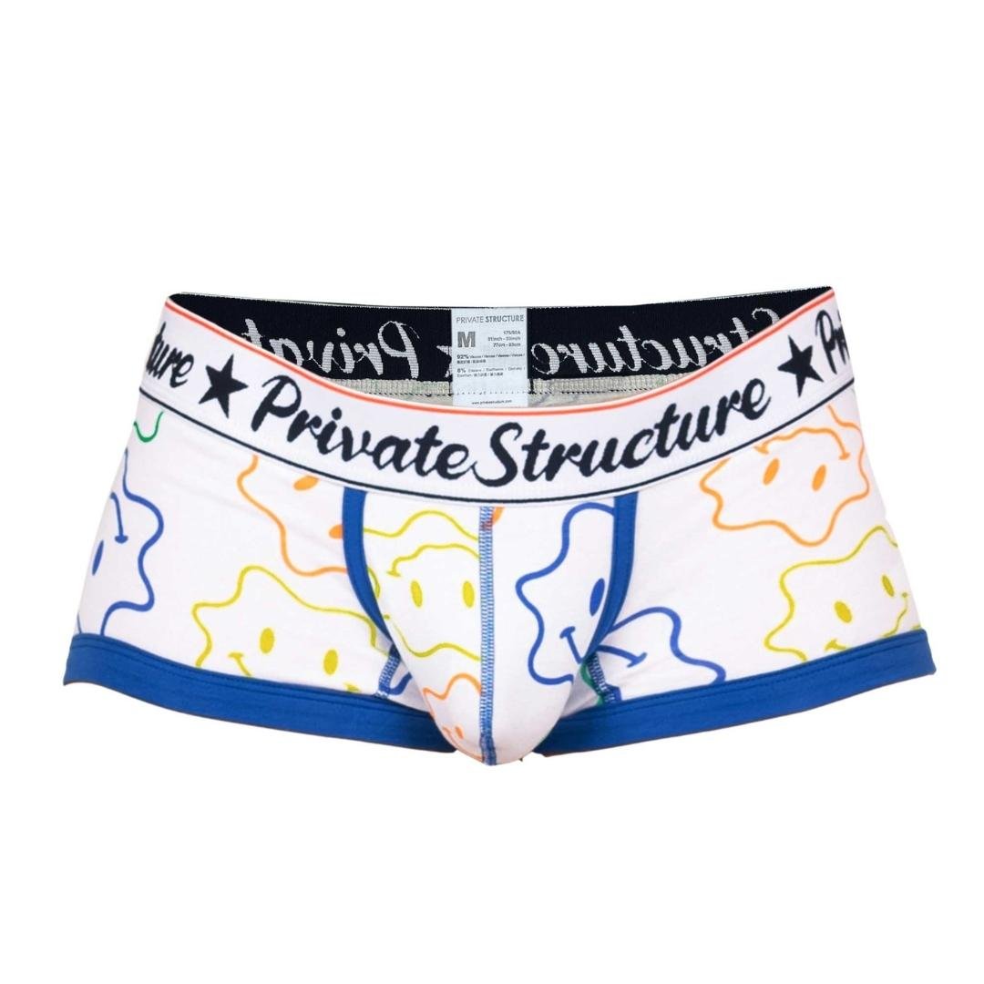 Classic Motif Trunk - Distortion Smiley White - | Private Structure - | MAD Lifestyle