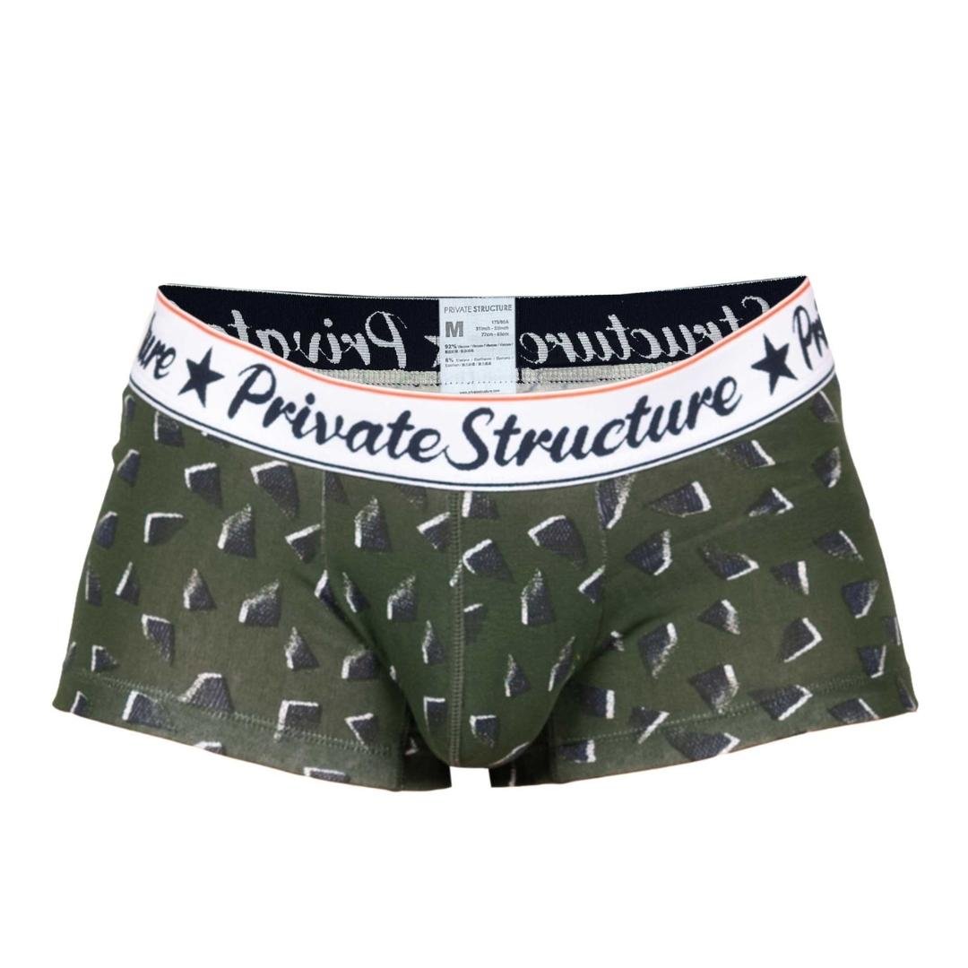 Classic Motif Trunk - Fragments Basil Green - | Private Structure - | MAD Lifestyle