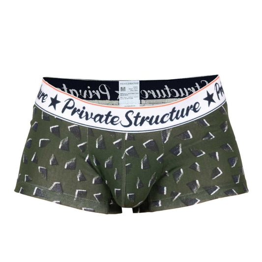 Classic Motif Trunk - Fragments Basil Green - | Private Structure - | MAD Lifestyle