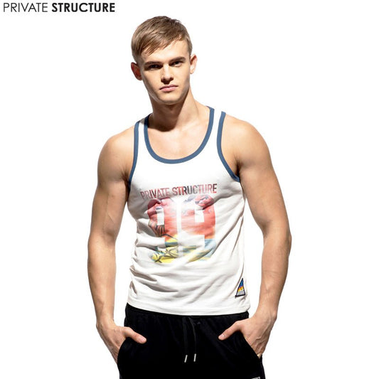 Design Collection 100% Cotton Singlet - | Private Structure - | MAD Lifestyle