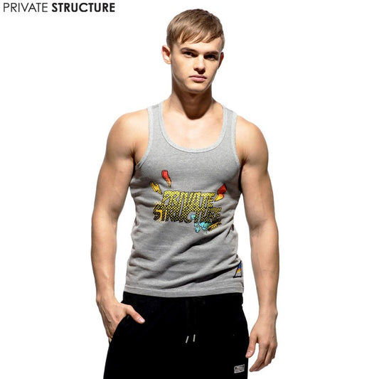 Design Collection Cotton Singlet - | Private Structure - | MAD Lifestyle