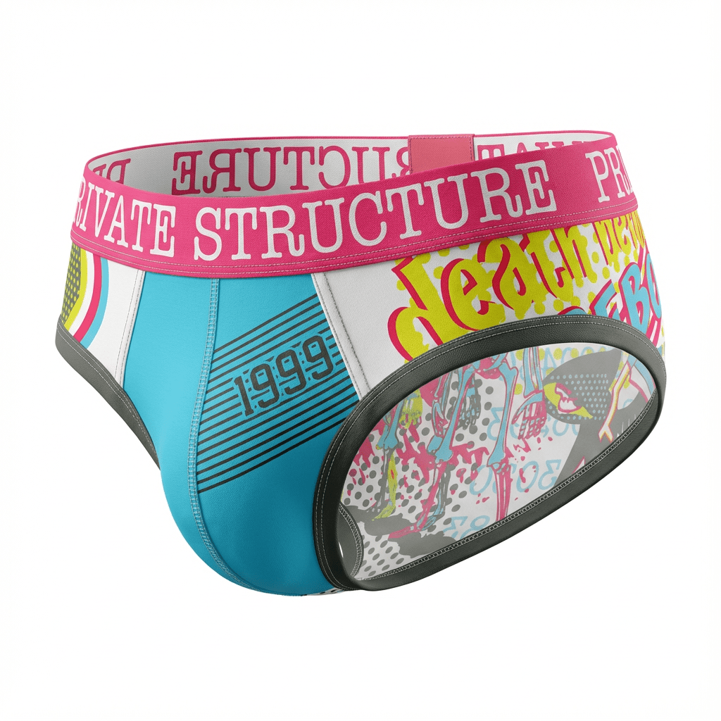 Design Series Men's Mini Brief Underwear - | Private Structure - | MAD Lifestyle