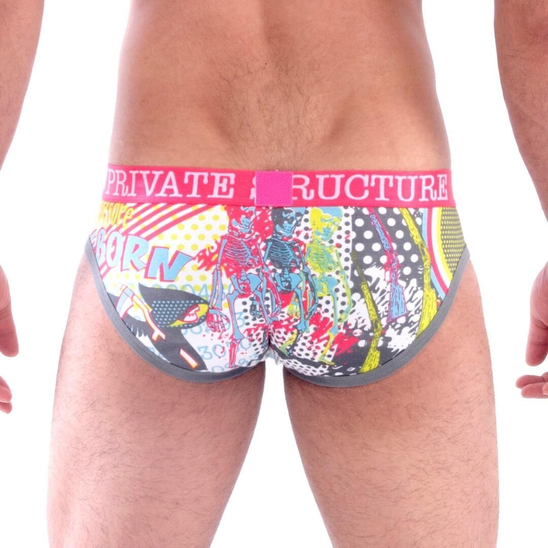 Design Series Men's Mini Brief Underwear - | Private Structure - | MAD Lifestyle
