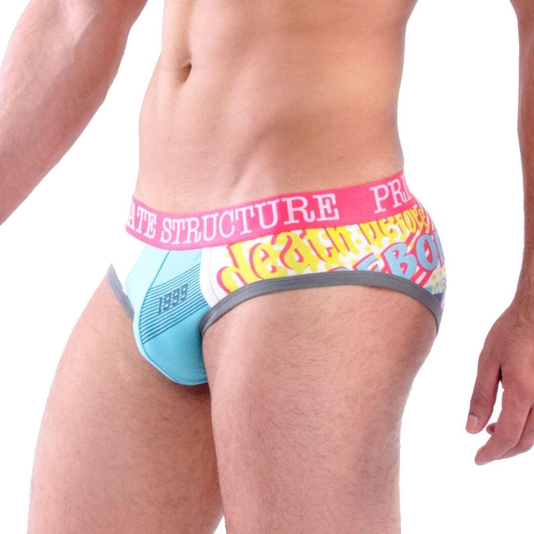 Design Series Men's Mini Brief Underwear - | Private Structure - | MAD Lifestyle