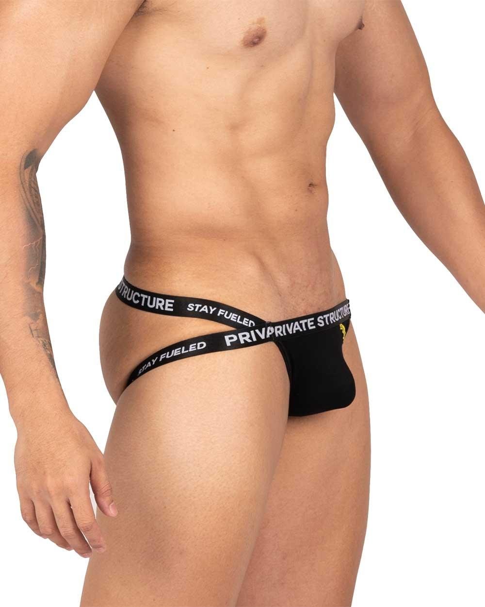 Essence Odyssey Jockstrap - Black - | Private Structure - | MAD Lifestyle
