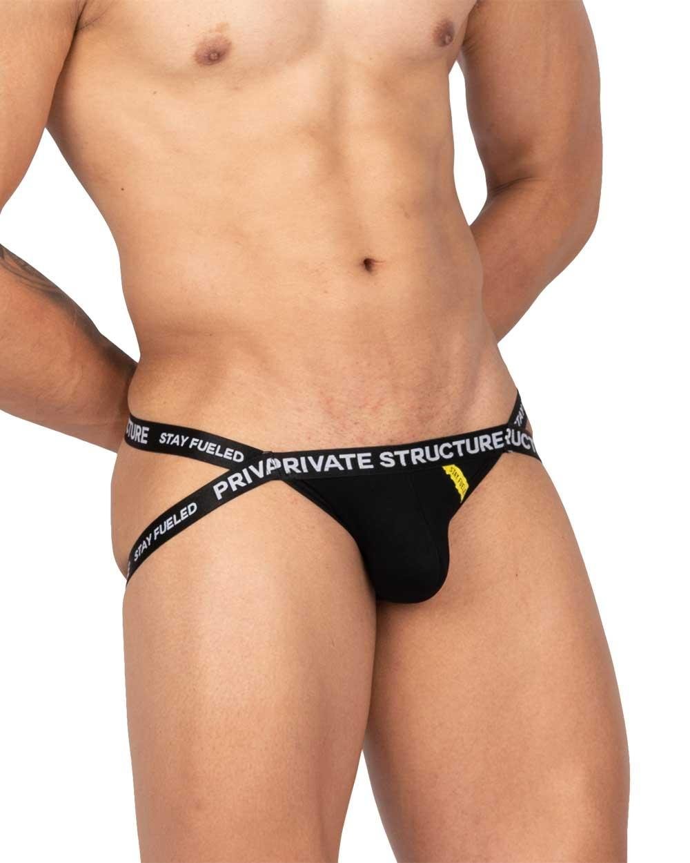 Essence Odyssey Jockstrap - Black - | Private Structure - | MAD Lifestyle