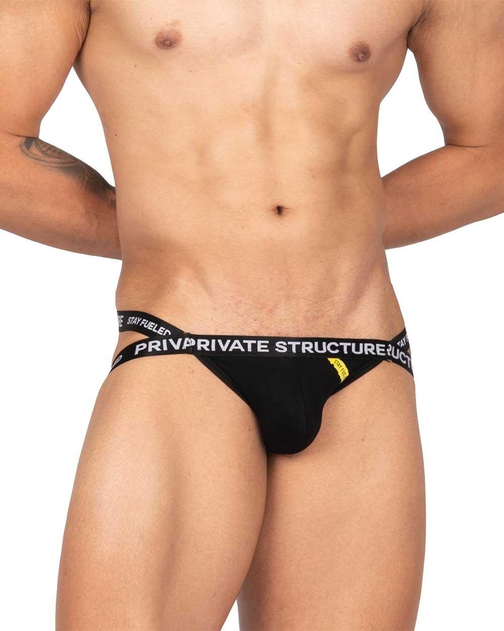 Essence Odyssey Jockstrap - Black - | Private Structure - | MAD Lifestyle