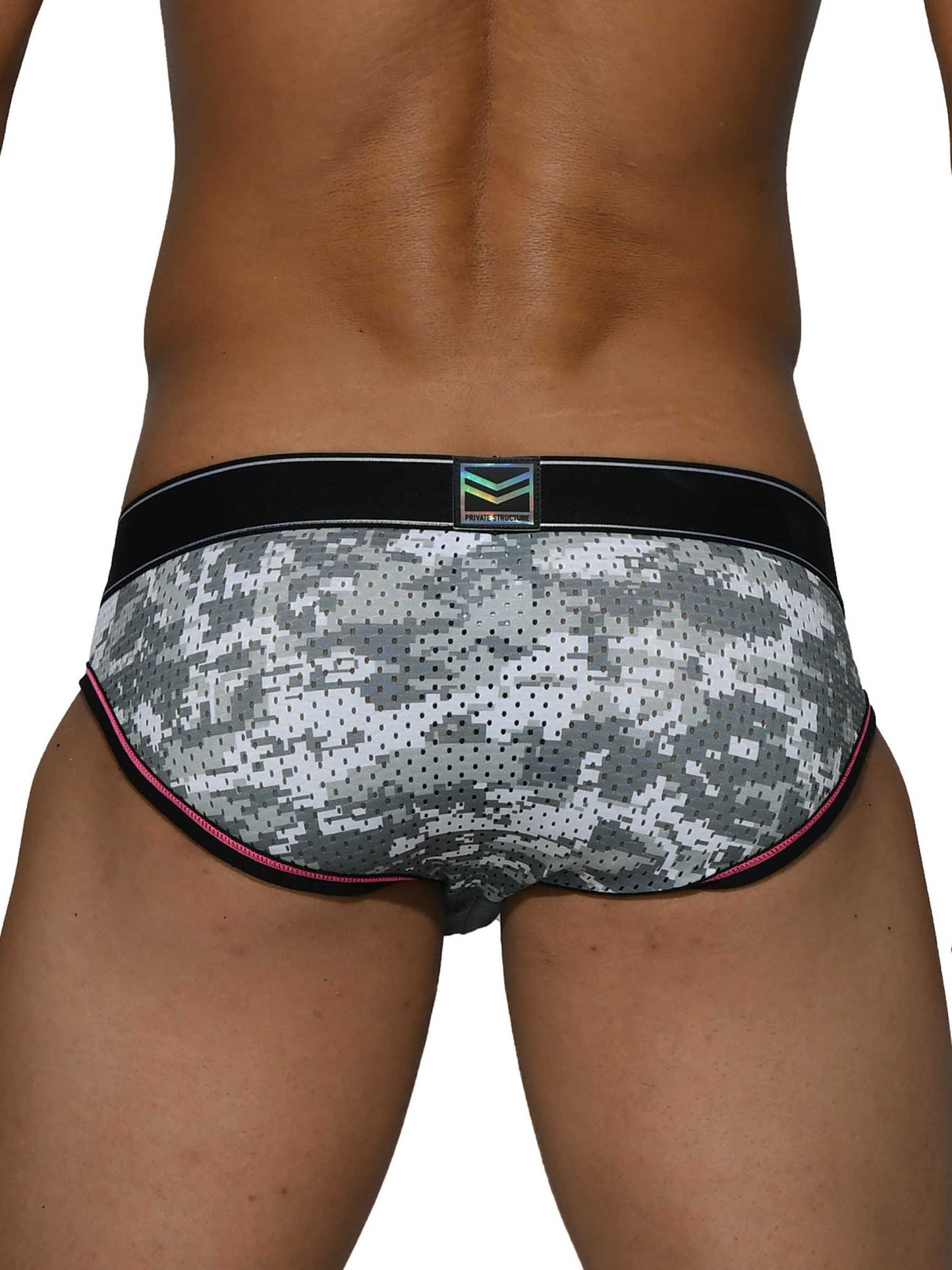 Military Mini Brief - Camo Grey - | Private Structure - | MAD Lifestyle
