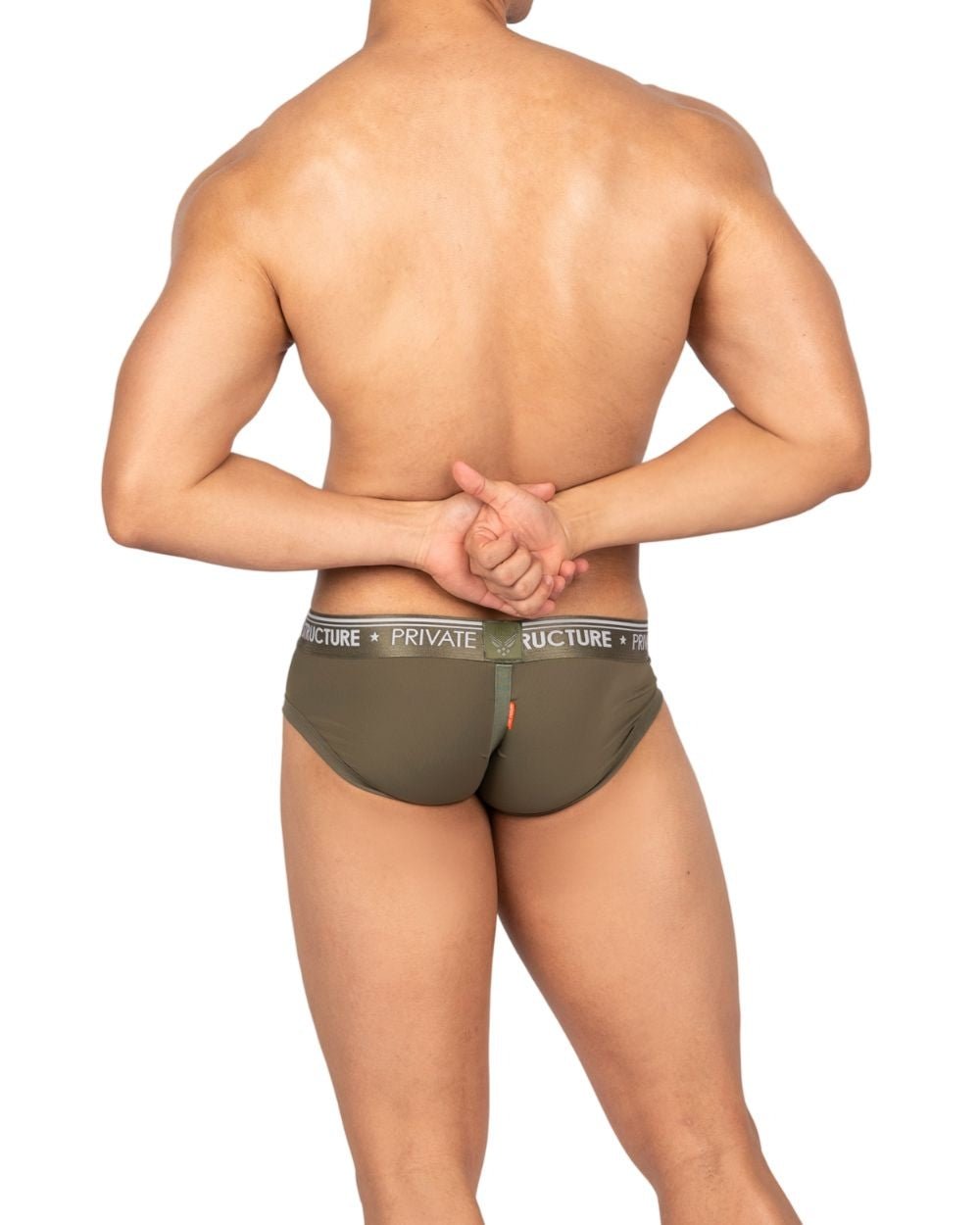 Militia Limited Edition Men's Green Low Waist Brief - | Private Structure - | MAD Lifestyle