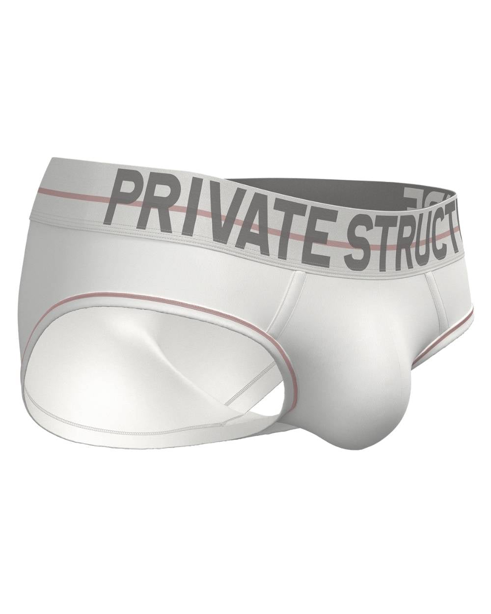 MO-LITE Patrols Mini Brief Underwear - Moon White - | Private Structure - | MAD Lifestyle