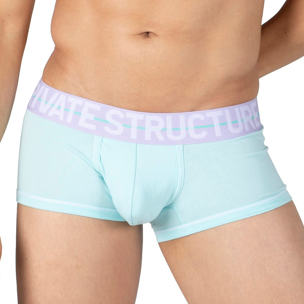 MO-LITE Patrols Trunk Underwear - Jade Green & Lilac - | Private Structure - | MAD Lifestyle