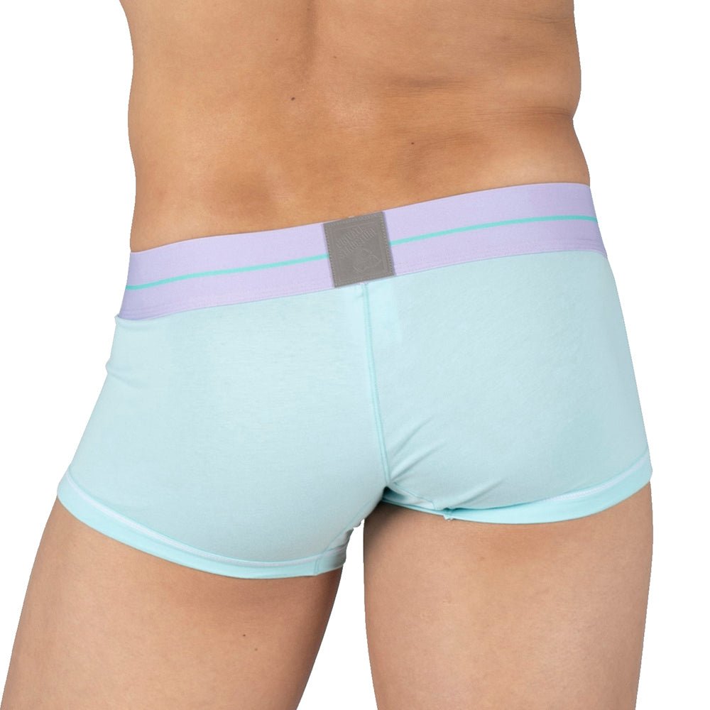 MO-LITE Patrols Trunk Underwear - Jade Green & Lilac - | Private Structure - | MAD Lifestyle