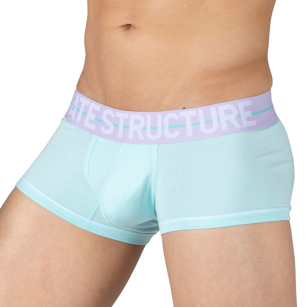 MO-LITE Patrols Trunk Underwear - Jade Green & Lilac - | Private Structure - | MAD Lifestyle