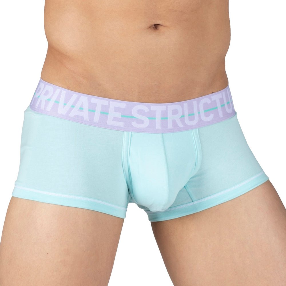 MO-LITE Patrols Trunk Underwear - Jade Green & Lilac - | Private Structure - | MAD Lifestyle