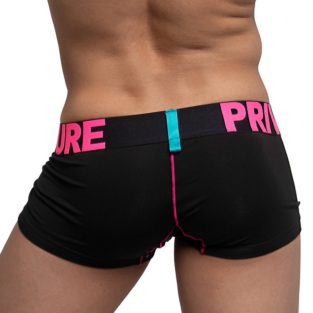 Modality Trunk Underwear - Black & Magenta - | Private Structure - | MAD Lifestyle