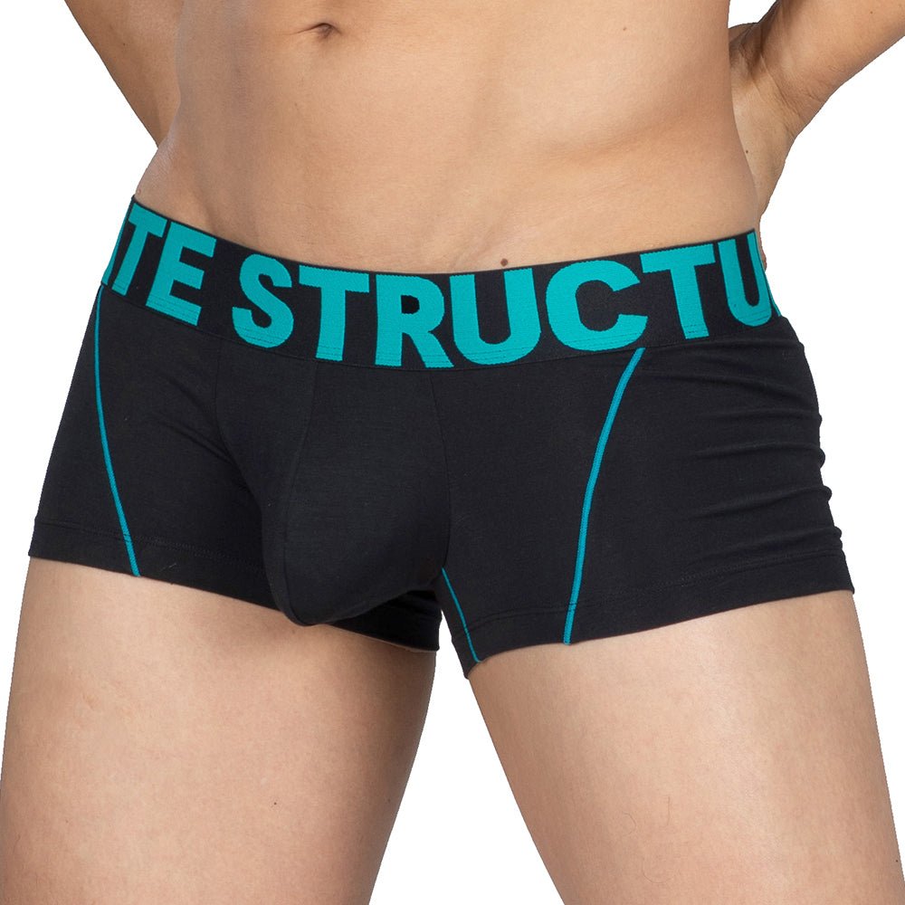 Modality Trunk Underwear - Black & Turquoise - | Private Structure - | MAD Lifestyle