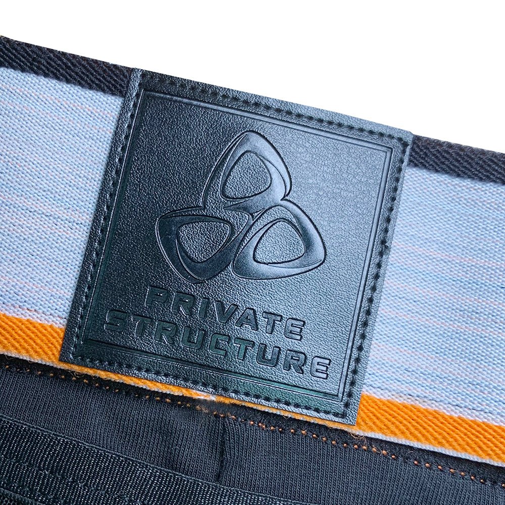 MOMENTUM Orange Doubled Layered Brief - Black - | Private Structure - | MAD Lifestyle