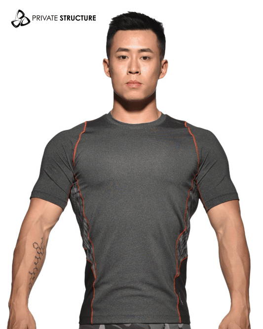 MOMENTUM Performance Tee - Dark Melanite - | Private Structure - | MAD Lifestyle