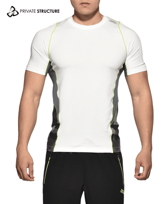 MOMENTUM High-Performance Training Tee - White - | Private Structure - | MAD Lifestyle