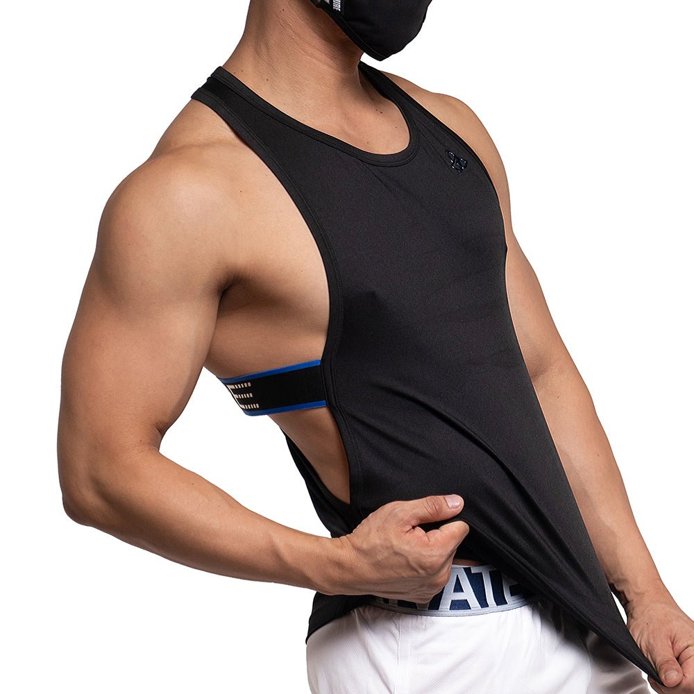 Party Troop Men's Harness Tank - Black - | Private Structure - | MAD Lifestyle