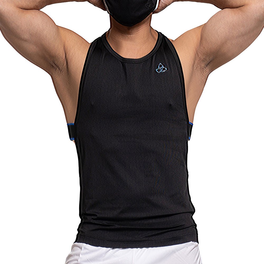 Party Troop Men's Harness Tank - Black - | Private Structure - | MAD Lifestyle