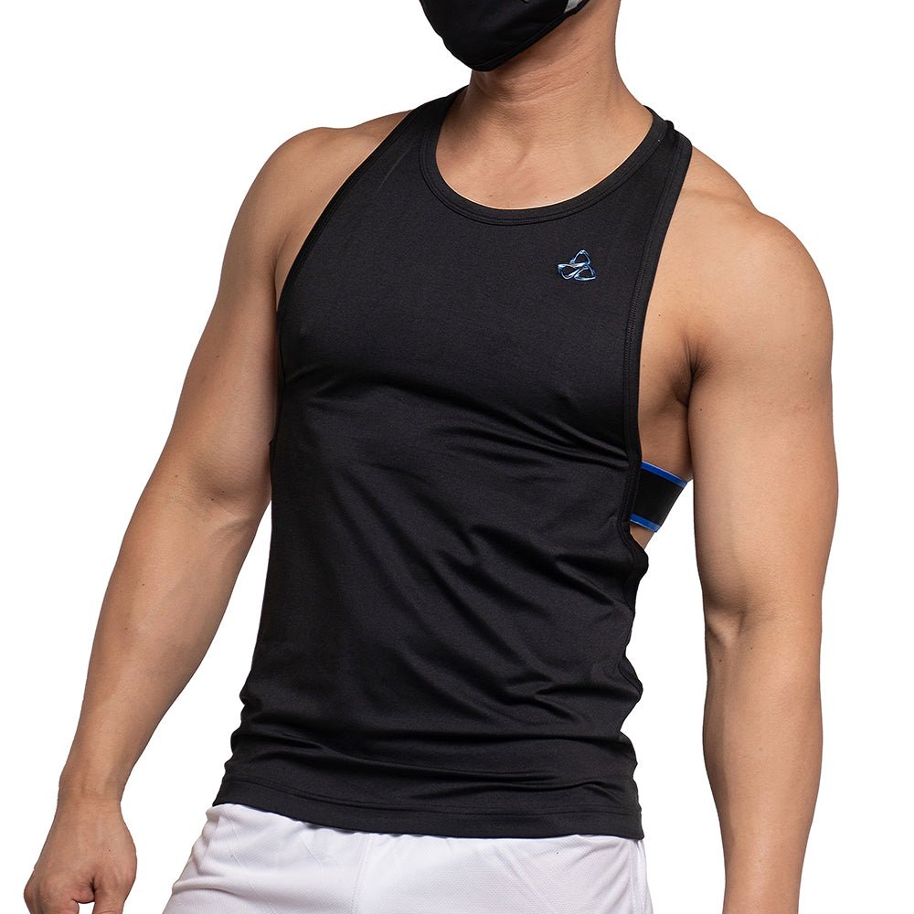 Party Troop Men's Harness Tank - Black - | Private Structure - | MAD Lifestyle