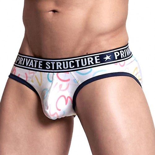 PRD Mini Brief Underwear - Freebrush Off White - | Private Structure - | MAD Lifestyle