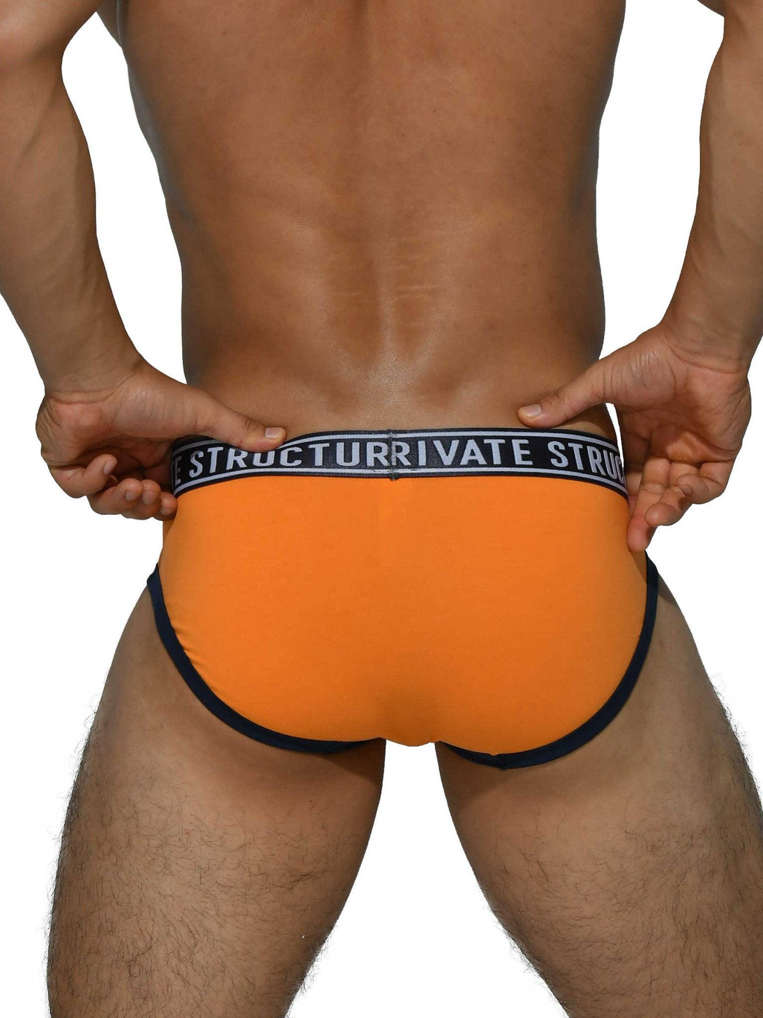 Pride Mini Brief - Groovy Orange - | Private Structure - | MAD Lifestyle