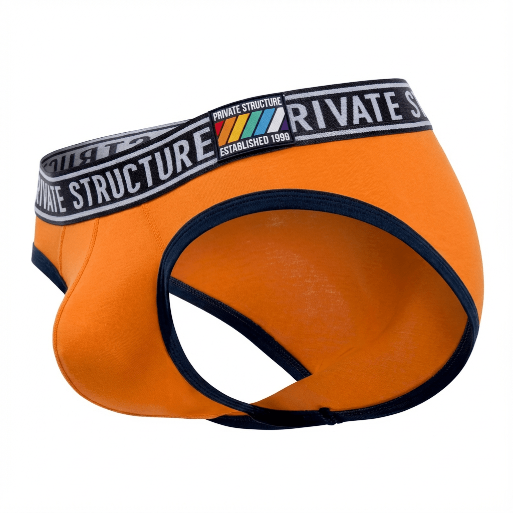Pride Mini Brief - Groovy Orange - | Private Structure - | MAD Lifestyle