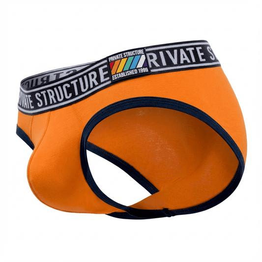 Pride Mini Brief - Groovy Orange - | Private Structure - | MAD Lifestyle