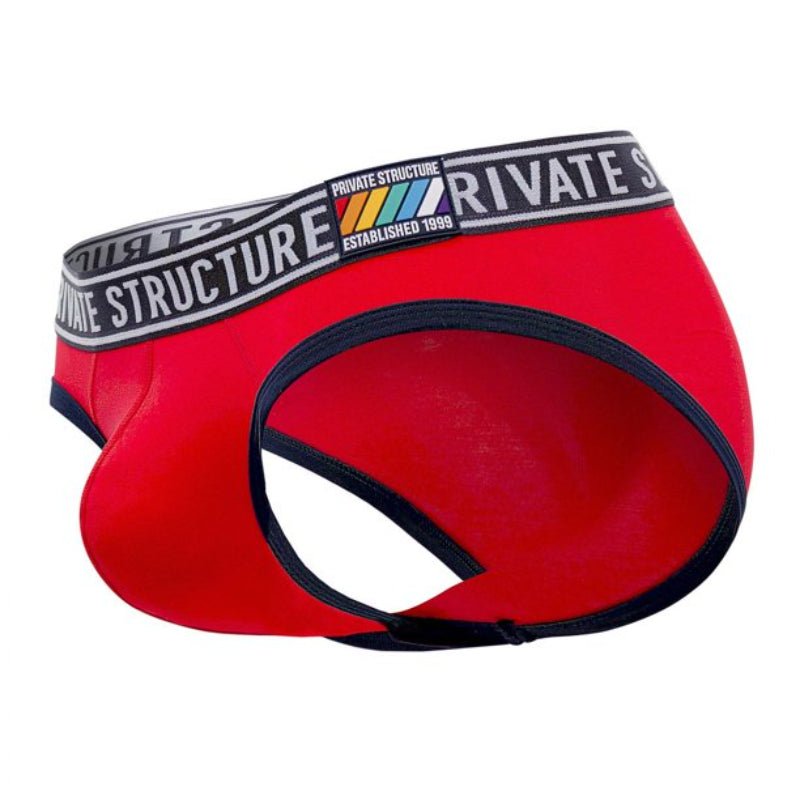 Pride Mini Brief - Kissie Red - | Private Structure - | MAD Lifestyle
