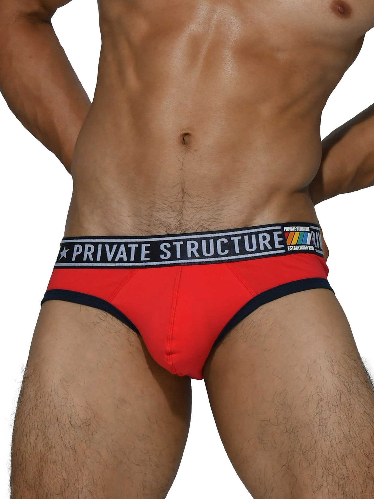 Pride Mini Brief - Kissie Red - | Private Structure - | MAD Lifestyle