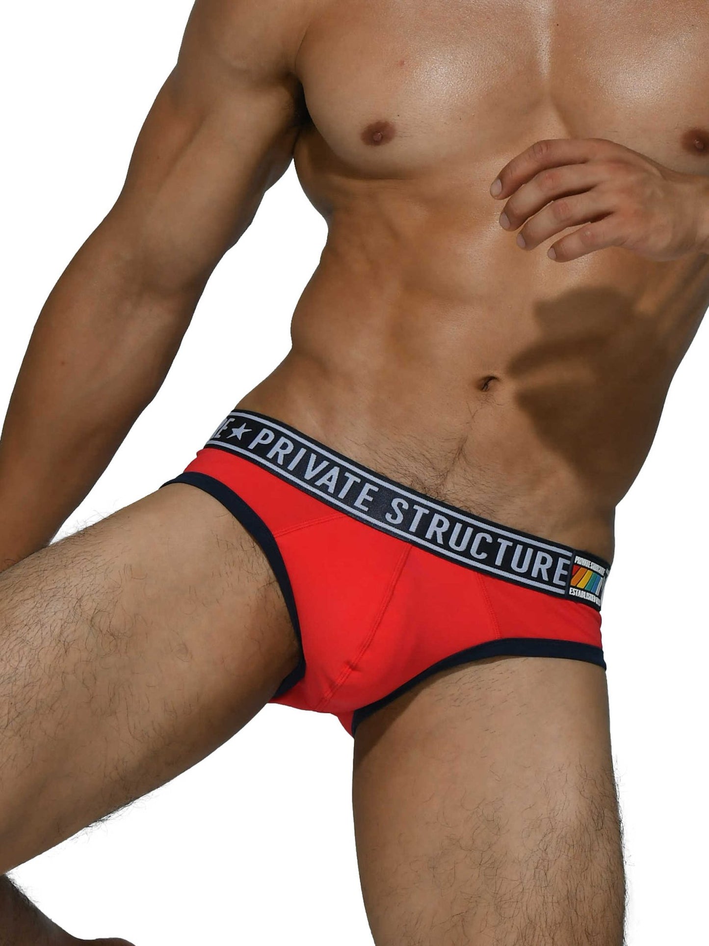 Pride Mini Brief - Kissie Red - | Private Structure - | MAD Lifestyle