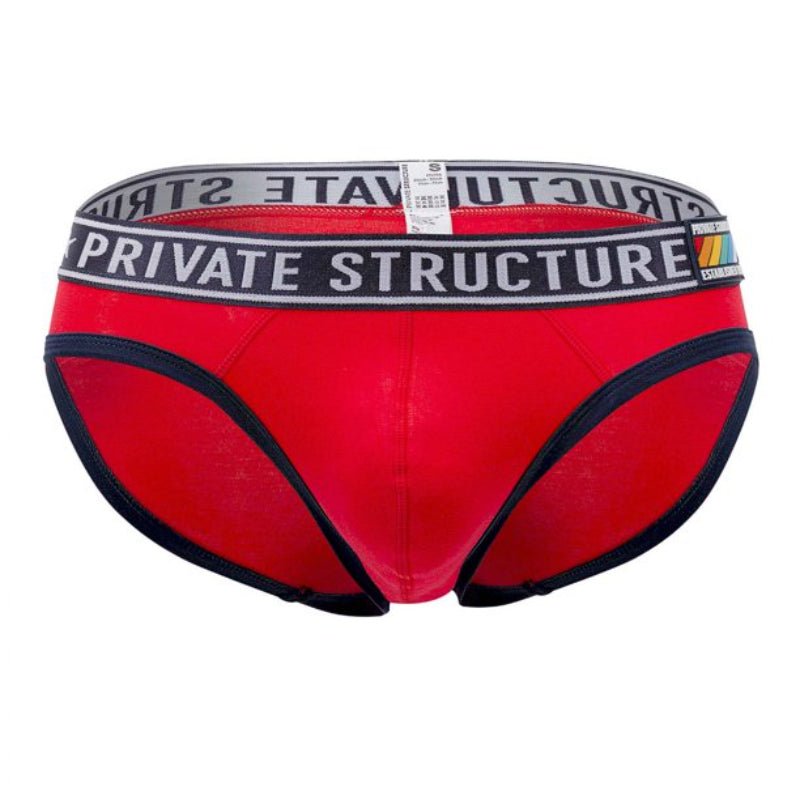 Pride Mini Brief - Kissie Red - | Private Structure - | MAD Lifestyle