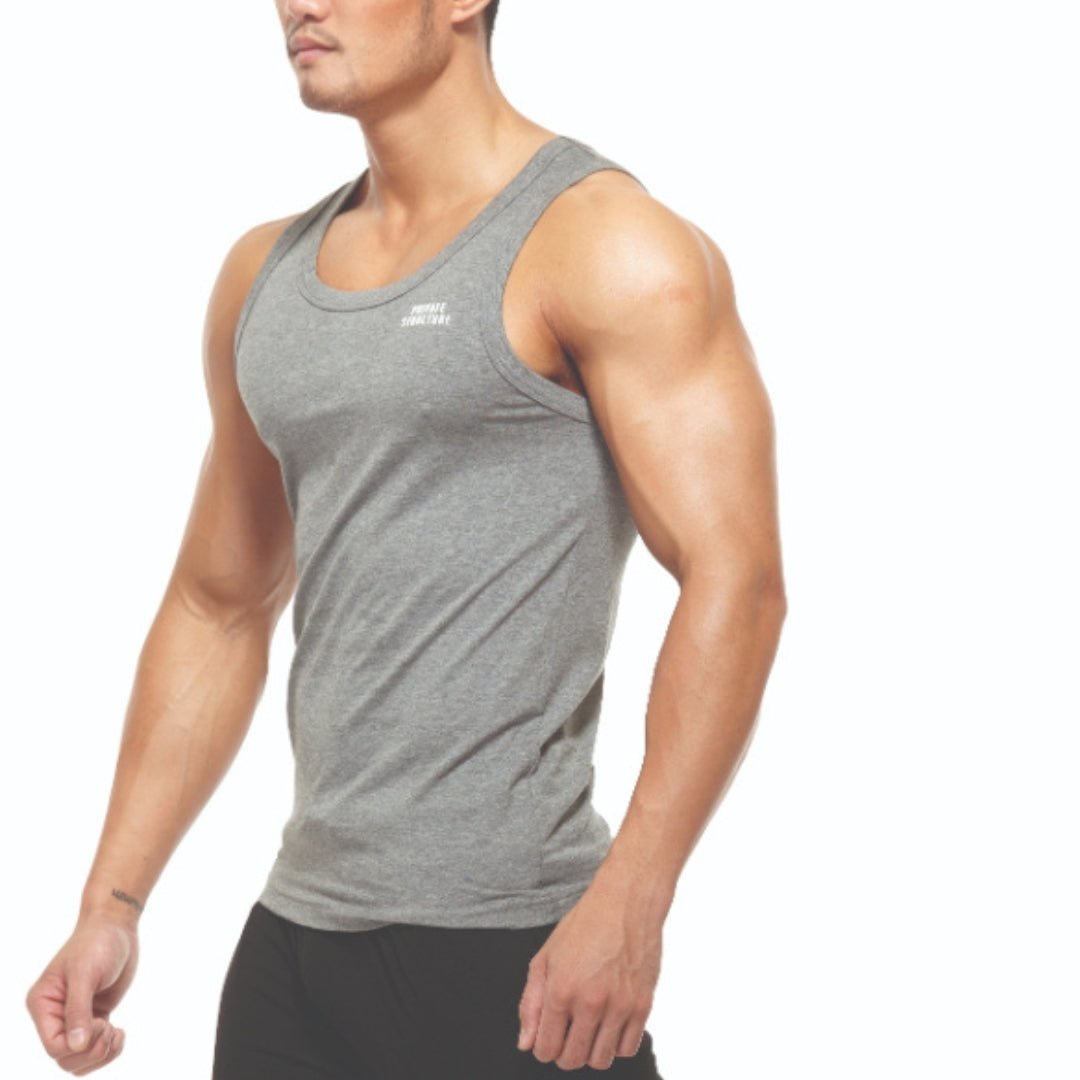 SOHO BODYWEAR Fitted Singlet - | Private Structure - | MAD Lifestyle