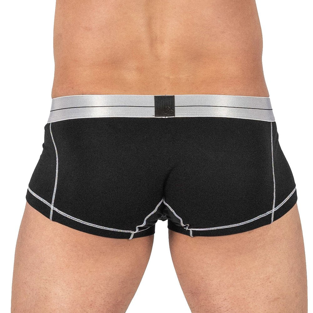 Tencel Hipster Underwear - White Mix Velvet Black - | Private Structure - | MAD Lifestyle