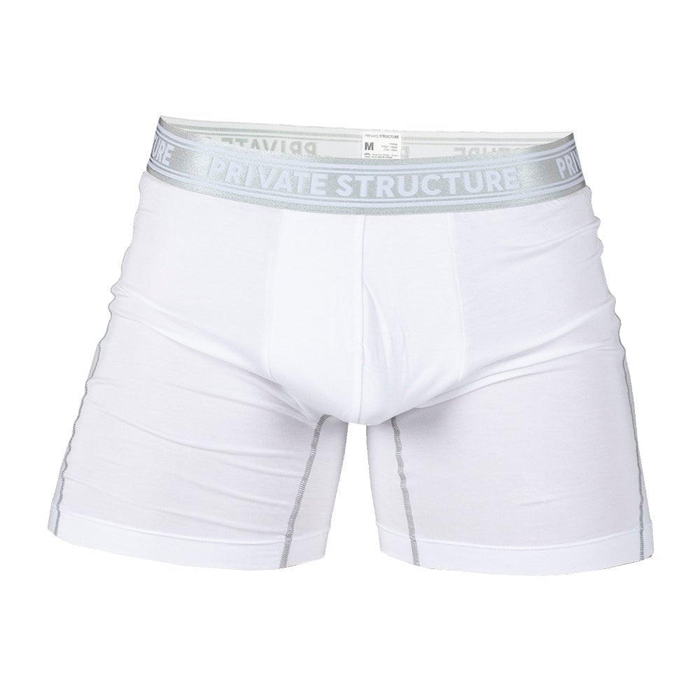 Viscose From Bamboo Boxer Brief - Bright White - | Private Structure - | MAD Lifestyle