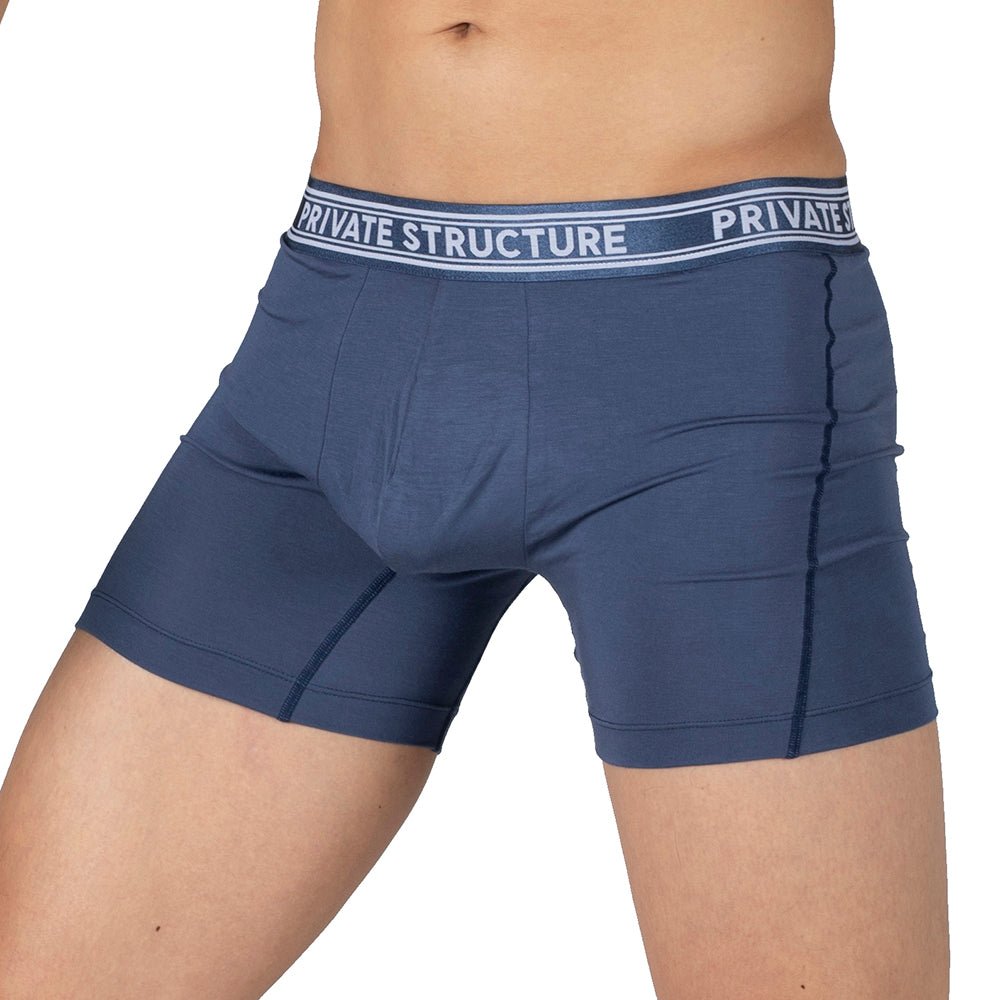 Viscose From Bamboo Boxer Brief - Citadel Blue - | Private Structure - | MAD Lifestyle
