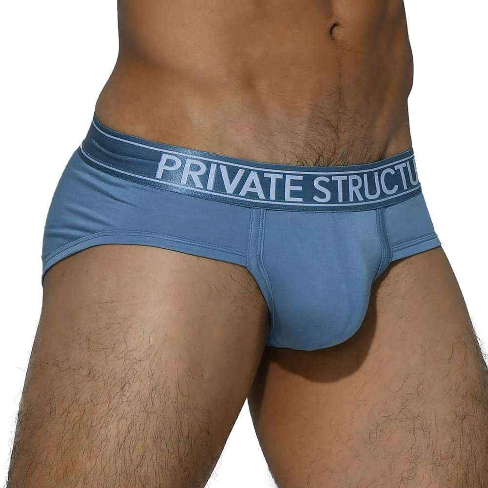Viscose From Bamboo Contour Brief - Air Force Blue - | Private Structure - | MAD Lifestyle