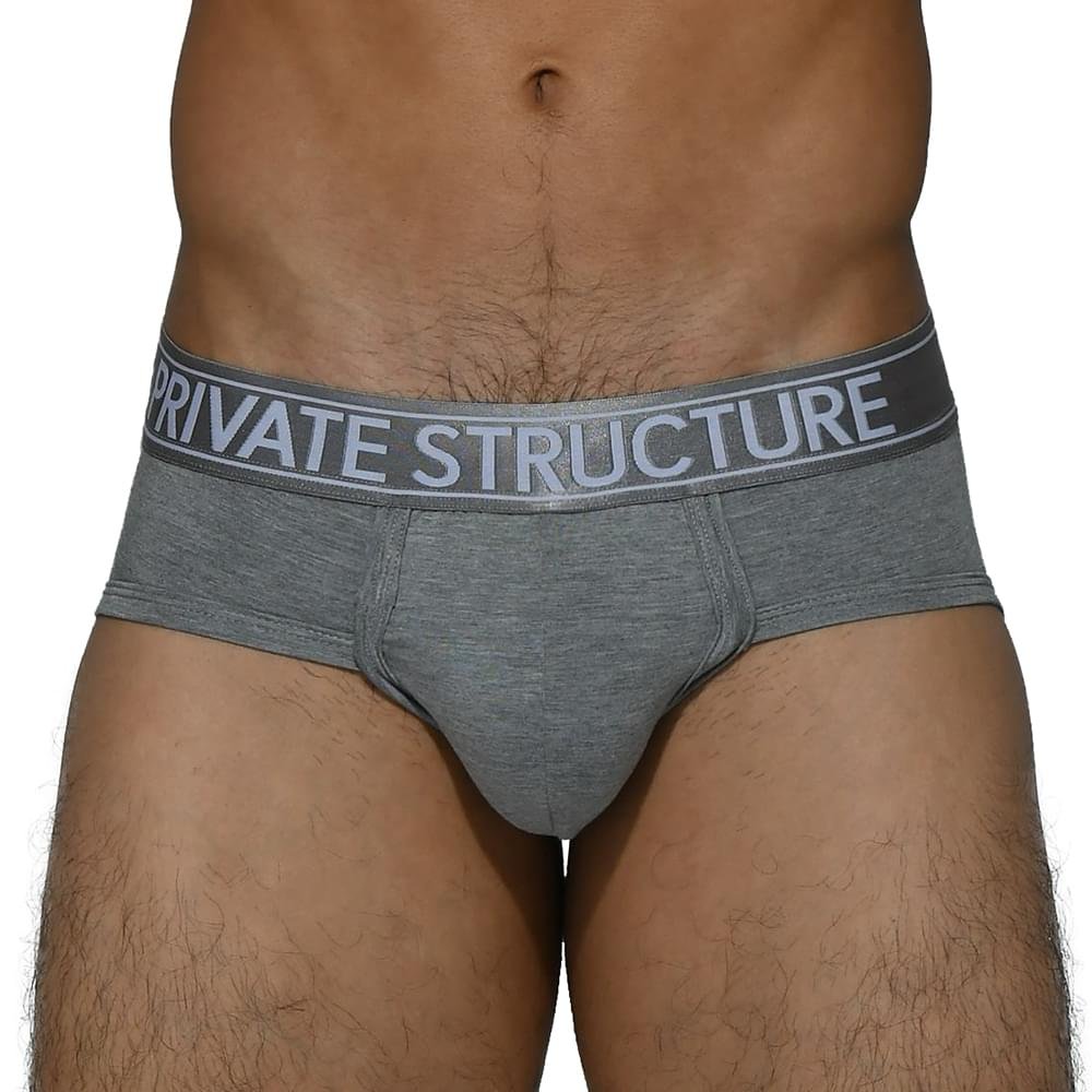 Viscose From Bamboo Contour Brief - Lt. Melange - | Private Structure - | MAD Lifestyle