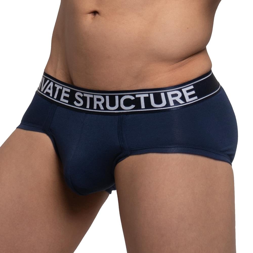 Viscose From Bamboo Contour Brief - Midnight Navy - | Private Structure - | MAD Lifestyle