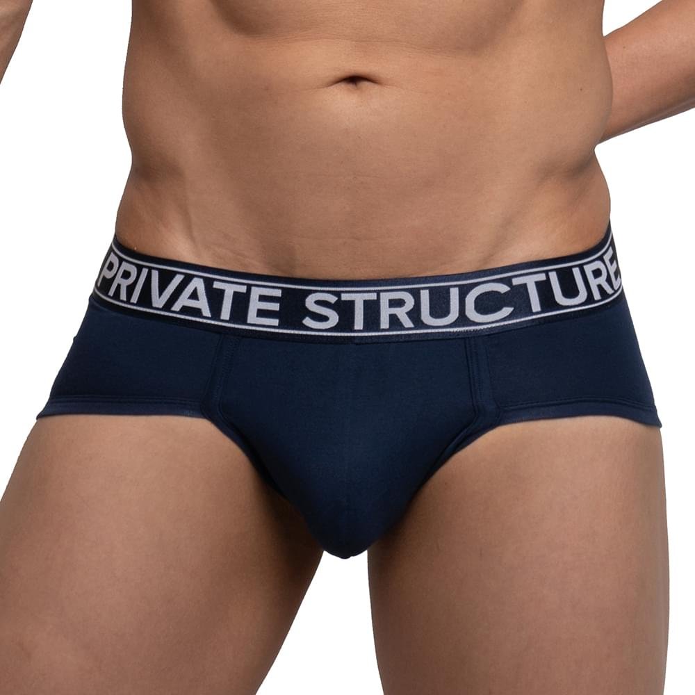 Viscose From Bamboo Contour Brief - Midnight Navy - | Private Structure - | MAD Lifestyle