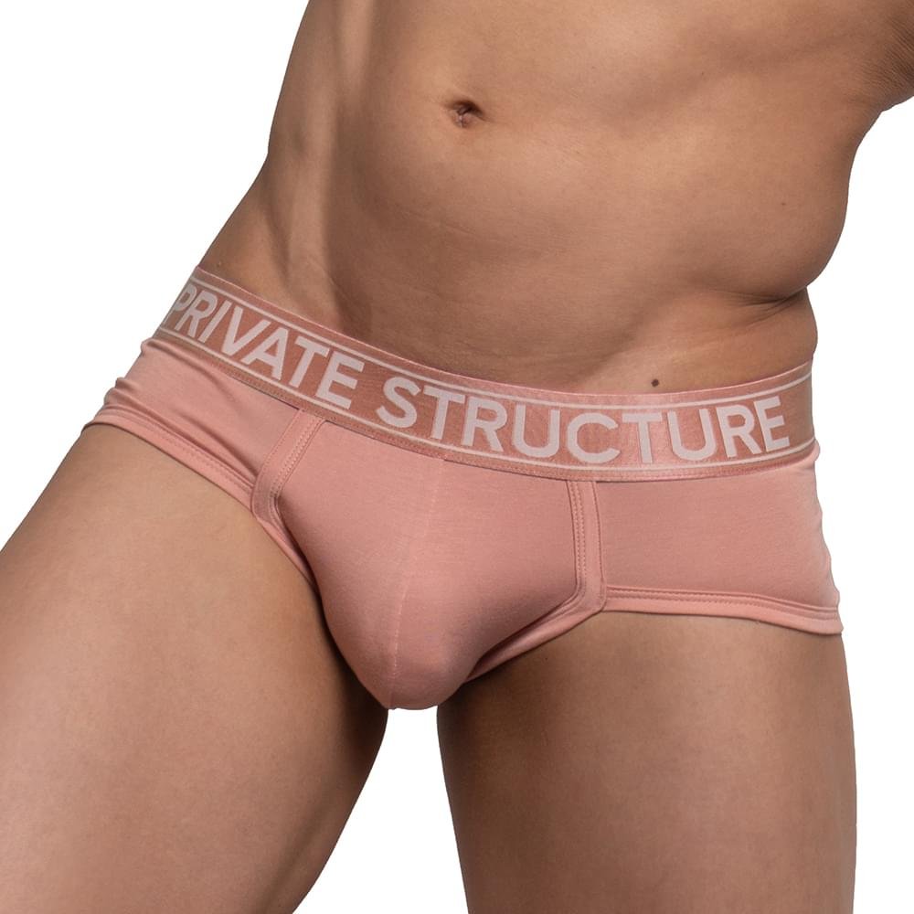 Viscose From Bamboo Contour Brief - Peach Beige - | Private Structure - | MAD Lifestyle