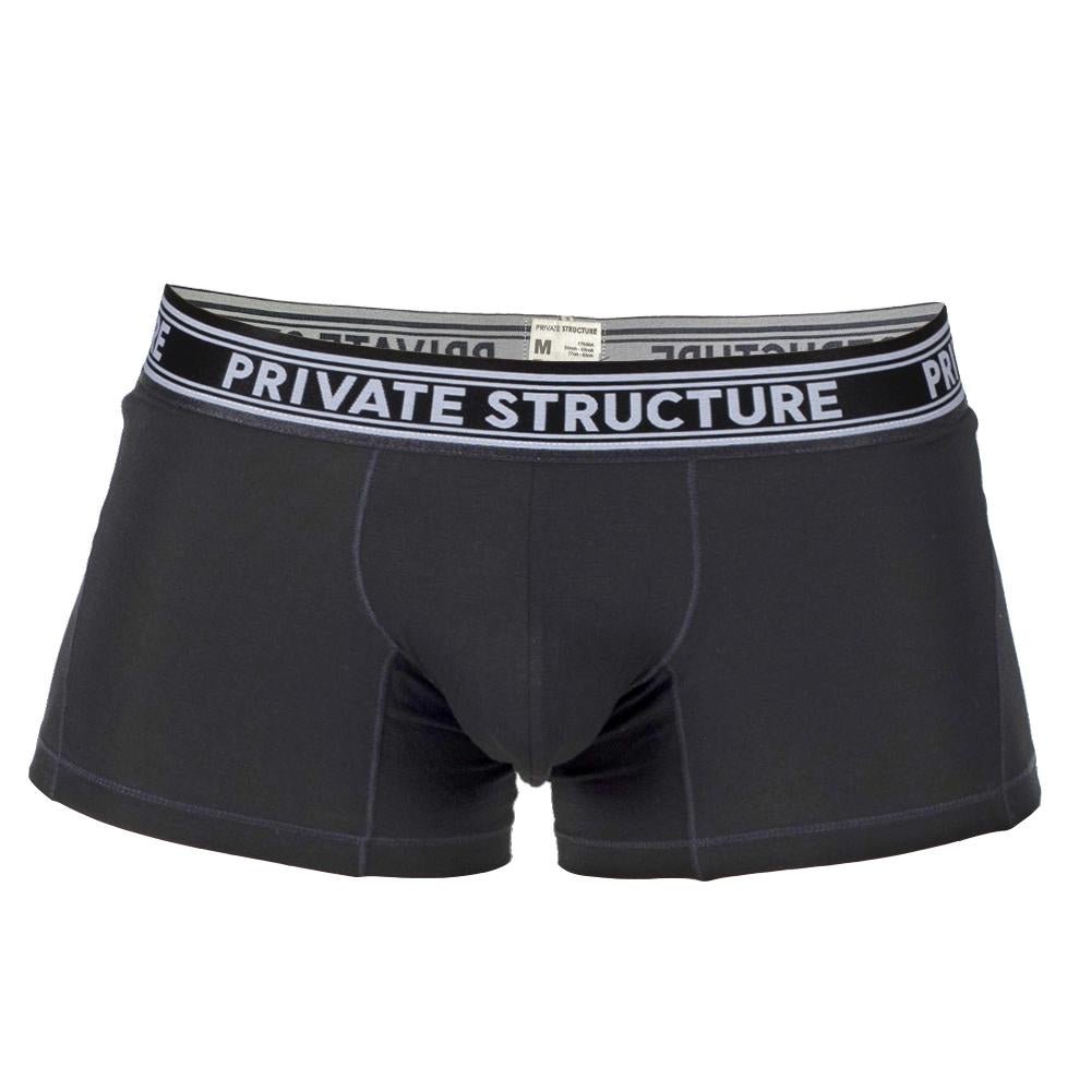 Viscose From Bamboo Trunk Underwear - Raven Black - | Private Structure - | MAD Lifestyle